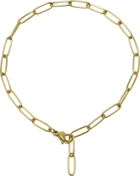 Armband Cosmopolitan 20cm Edelstahl Gold